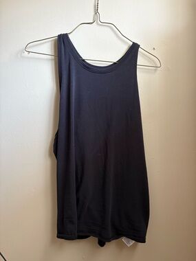 GAP Black Women's Scoop Neck Tank Top